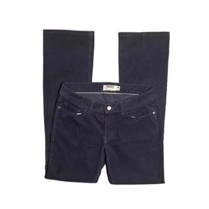 vintage thrifted navy blue corduroy pants